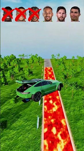 Which player do you think will win? #beamngdrive #beamngexperiments #beamngshorts