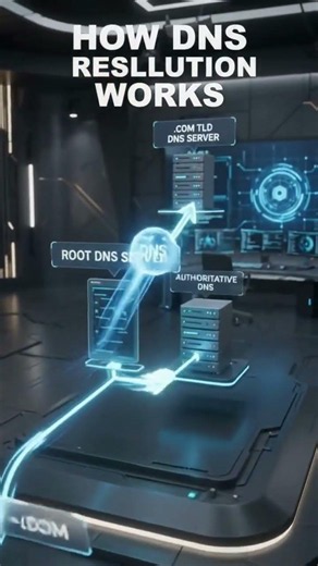 How DNS Resolution Works 🌐