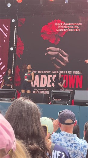 Hadestown London Livin' It Up On Top West End Live 2026