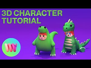 EASY 3D: Character Beginners Tutorial with Womp 🦕