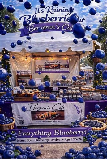 It's raining Blueberies