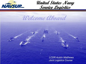United States Navy Service Logistics - SlideServe