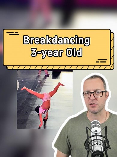 Incredible Breakdancing Skills of a 3-Year-Old Kid