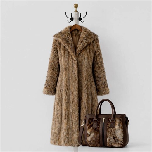 Real Raccoon Fur Coat With Free Matching Bag – Handmade Luxury Winter Gift - Etsy