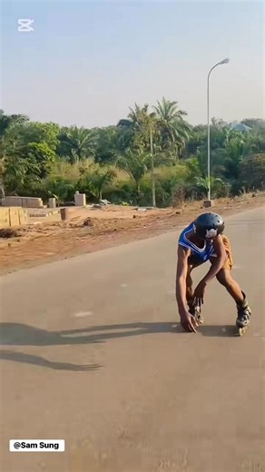 Speed back skating 🛼✅ | Sam Sung