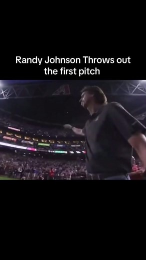 Randy Johnson's Historic First Pitch
