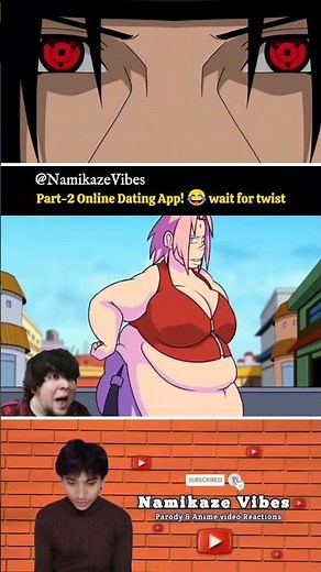 Part-2 Online Dating 😂 #naruto #namikazevibes