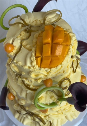 Thai Tea Mango Sticky Rice Cake: Decadent Fusion Dessert