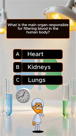 What is the main organ..........? #quizchallenge #generalknowledge #quiztest #riddles