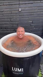 Did my first Ice Plunge, 2 degrees Celsius, so invigorating and stimulating, I’d highly recommend it, just do it! 🥶🧊🚀🤩 | Robin Banks