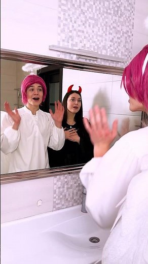 Angel Unexpectedly Got Pink Hair! 😱🎀😇