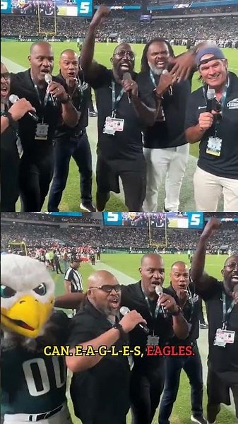 POV: You're in the middle of the Eagles chant! 🗣️ #philadelphiaeagles #nfl #football
