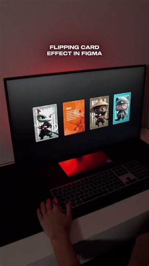 🤯 How to Create an EPIC Flipping Card Effect in Figma! (UI/UX Tutorial)