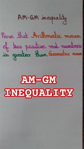 Proof of AM-GM inequality
