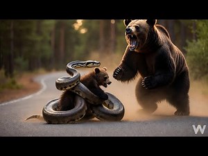 How Python Attacks Bear Cub… Then THIS Happened!