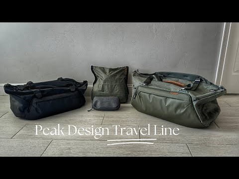 NEW Peak Design Small Tech Pouch, Ultralight Packing Cubes, Duffel Bag, and Packable Tote!