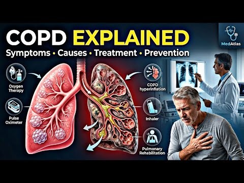 COPD Explained: Symptoms, Causes, Diagnosis, Treatment & Pulmonary Rehabilitation | MedAtlas