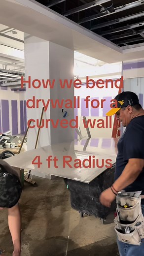 How to Bend Drywall for Curved Walls Easily