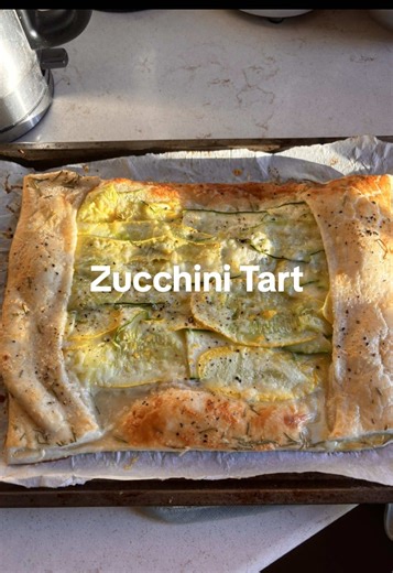 Delicious Courgette Tart Inspired by Julius Roberts