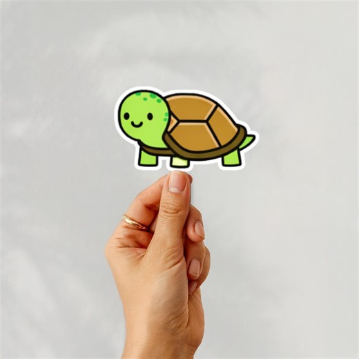 Cute, Animated Animal Sticker | Large, Animated Animal Stickers | Gifted Animal Sticker | Personality Stickers Anime | Funny Bumper Sticker - Etsy