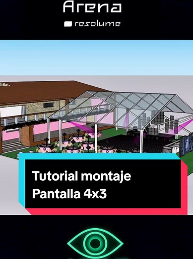Montaje Profesional de Modelados 3D para Eventos