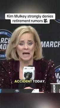 Kim Mulkey denied any rumors of retirement following LSU’s Sweet 16 loss to Duke