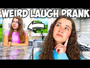 PRANKING my FAMILY *randomly laughing wierdly*