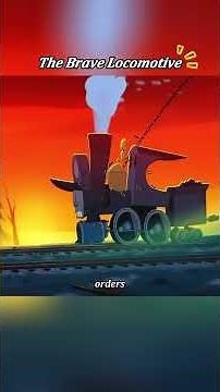This train turned into a true hero of the rails!