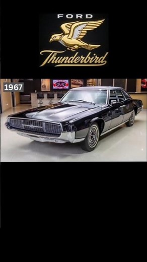 Ford Thunderbird Evolution (1955-2002) #ford