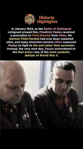 The Field Marshal Who Surrendered the Next Day
