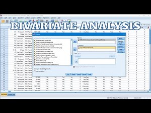 Bivariate Analysis in SPSS