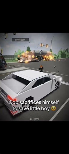 cop sacrifices himself to save little boy