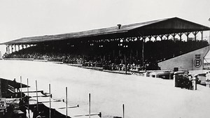 A history of the IMS grandstands