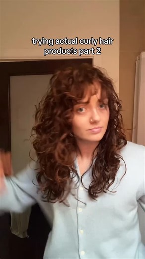 sally rohan | how do I make this look less wet?? #wavyhair #reels | Instagram