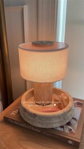 wireless marble tap lamp