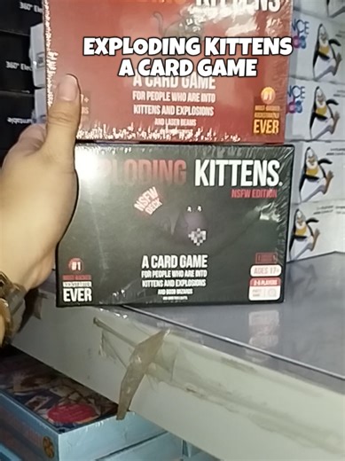 exploding Kittens a card game #explodingkittens #cardgame #explodingkittensgame