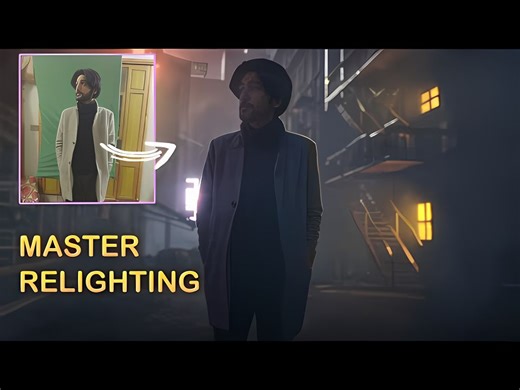 【中字】Blender VFX教程： 掌握重新拍摄的艺术_发现了一种秘密技术-Ai生成视频法线 -AE