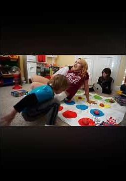 Funny Clip of Chilly Jimenez and Her Sister Playing Twister!!