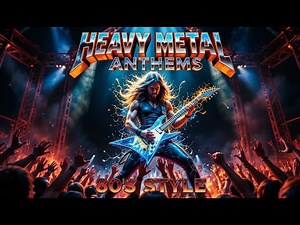 📀80s Heavy Metal Anthems Playlist | Epic Riffs & Solos | Full Album