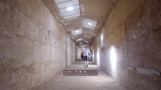 Rare Exploration Of The Underground Megalithic Osirion Complex At Abydos In Egypt