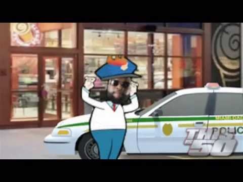 Officer Ricky In Too Deep 5th Rick Ross Cartoon from 50 Cent