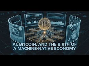 AI, Bitcoin, and the Birth of a Machine-Native Economy