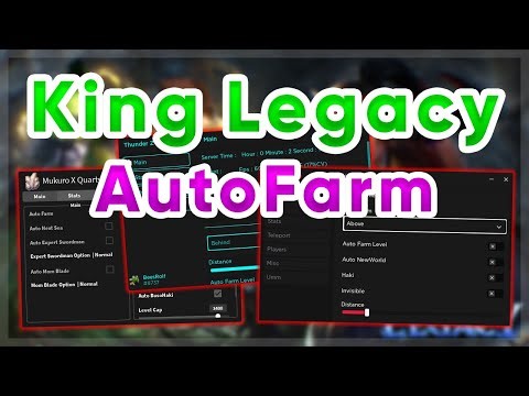 King Legacy | AutoFarm / Stats Script | Pastebin