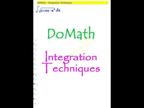 DoMath IntegrationTechniques00123