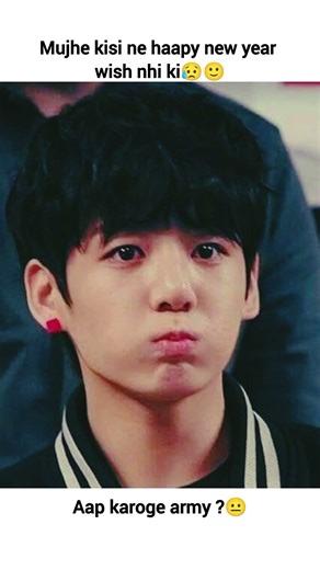 jungkook did not wish anyone a happy new year #shorts #bts #cutelife #btsarmy #cartoon #facts #bhoot