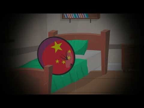 Zombie Virus Outbreak in China! 🧟 | Countryballs Animation (Episode 1)
