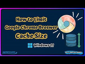 How to limit Google Chrome Cache Size in Windows 👍