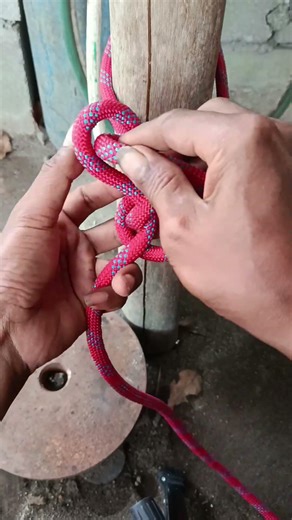 this is the pull-open knot #knotlessbraids #rope