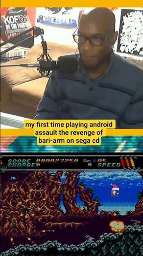 my first time playing android assault the revenge of bari-arm on sega cd #gaming #shorts