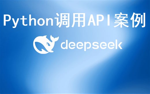 DeepSeek API 的 Python 调用小白详细教程